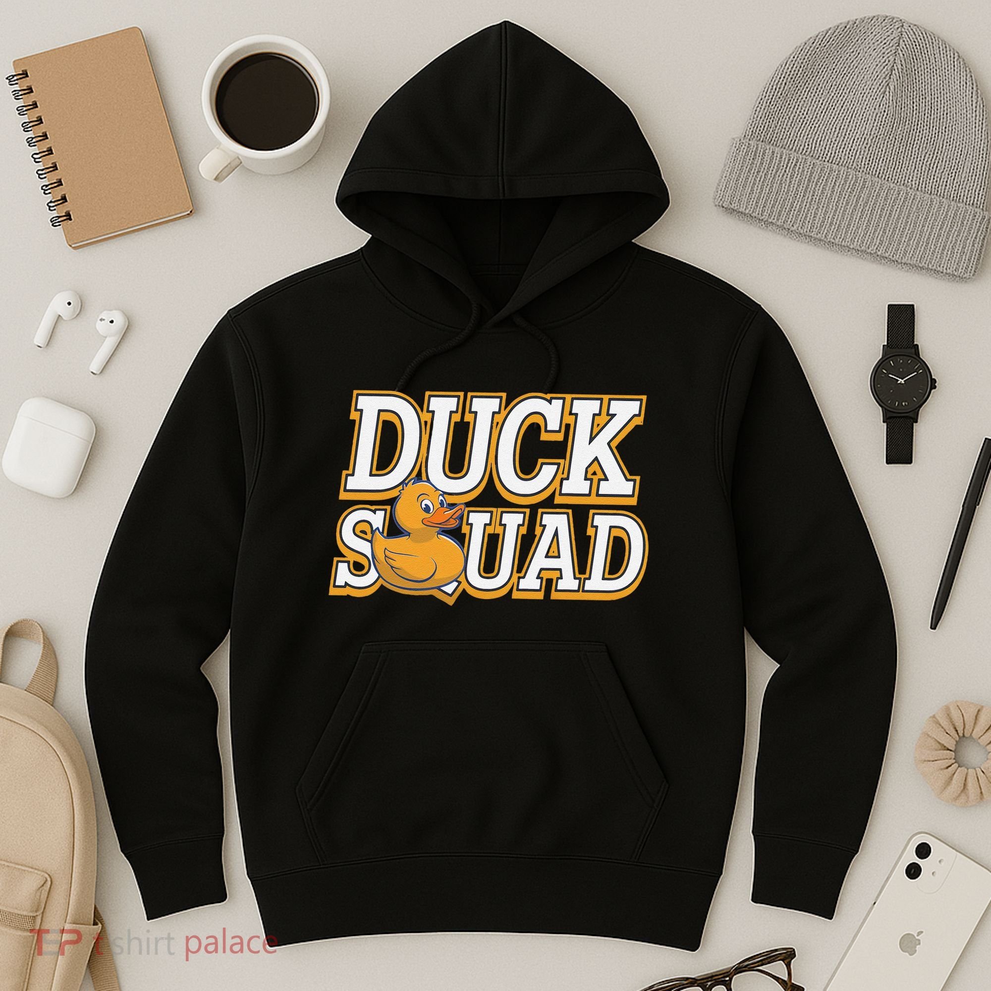 Ducky Family Squad Quacking Up Together Hoodie
