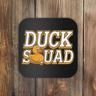 Ducky Family Squad Quacking Up Together Coaster