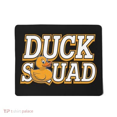 Ducky Family Squad Quacking Up Together Mousepad