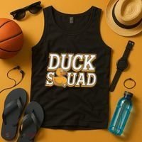 Ducky Family Squad Quacking Up Together Tank Top thumb 4