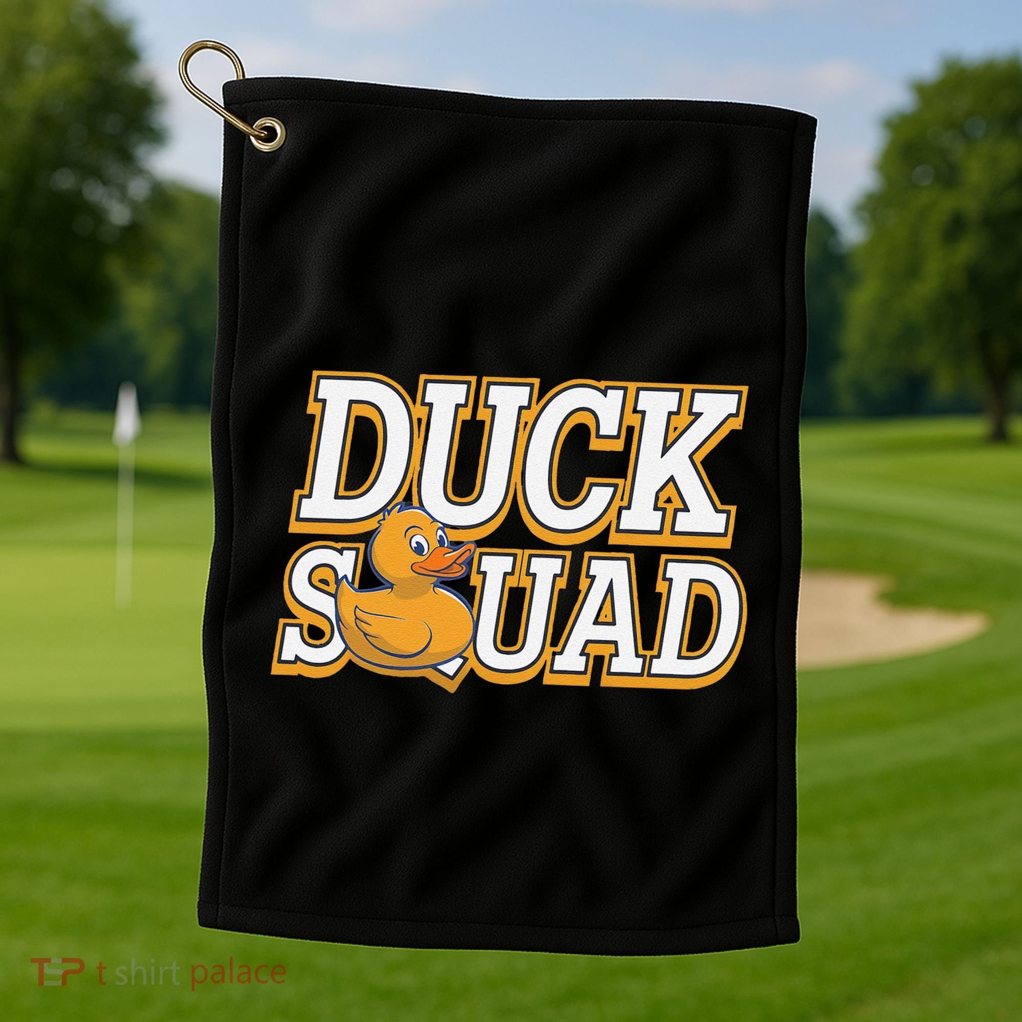 Ducky Family Squad Quacking Up Together Golf Towel