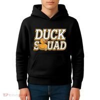 Ducky Family Squad Quacking Up Together Kids Hoodie thumb 4