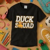 Ducky Family Squad Quacking Up Together Kids T-Shirt thumb 3