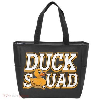 Ducky Family Squad Quacking Up Together Tote Bag