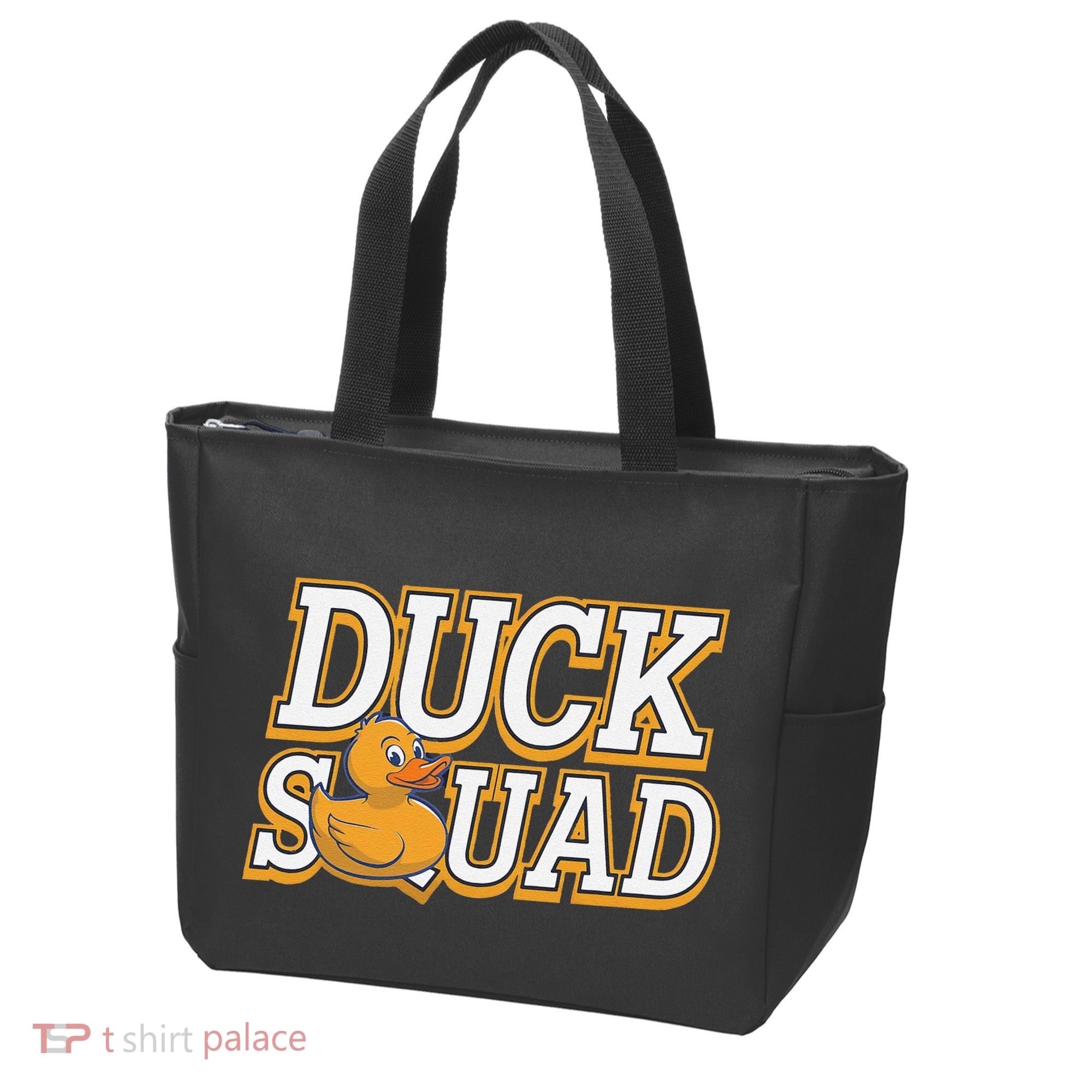 Ducky Family Squad Quacking Up Together Tote Bag