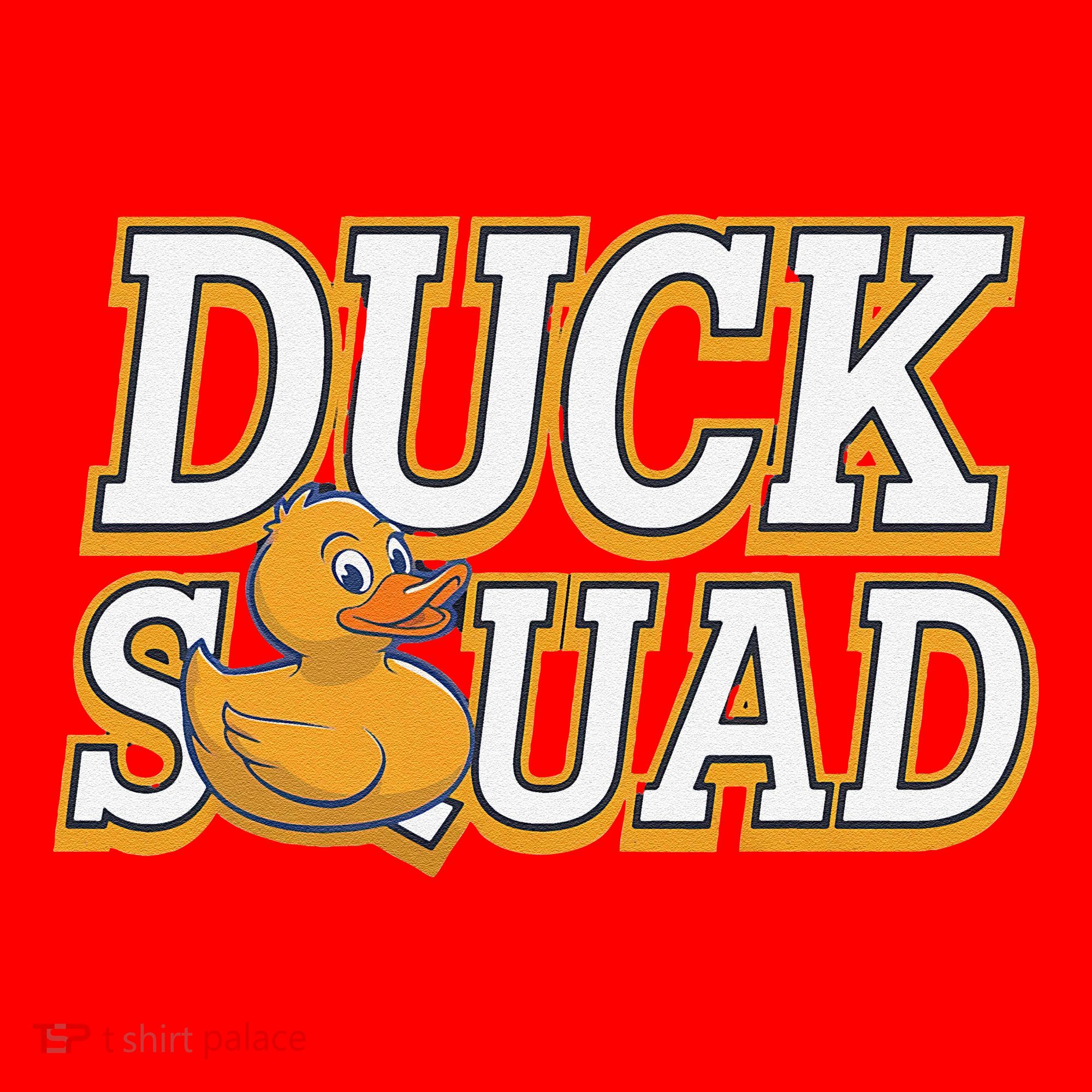 Ducky Family Squad Quacking Up Together Santa Hat