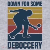 Down For Some Deboccery Bocce Ball Player Bocce Ball Women's Sweatshirt thumb 2