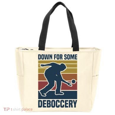 Down For Some Deboccery Bocce Ball Player Bocce Ball Tote Bag