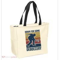 Down For Some Deboccery Bocce Ball Player Bocce Ball Tote Bag thumb 2