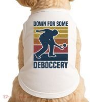 Down For Some Deboccery Bocce Ball Player Bocce Ball Doggie Tank thumb 0