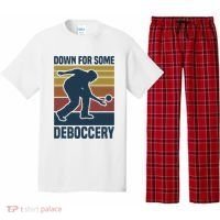 Down For Some Deboccery Bocce Ball Player Bocce Ball Pajama Set thumb 0
