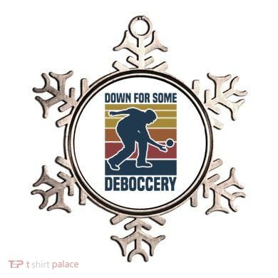 Down For Some Deboccery Bocce Ball Player Bocce Ball Ornament