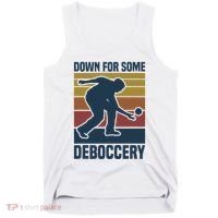 Down For Some Deboccery Bocce Ball Player Bocce Ball Tank Top thumb 0