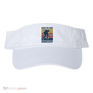 Down For Some Deboccery Bocce Ball Player Bocce Ball Visor