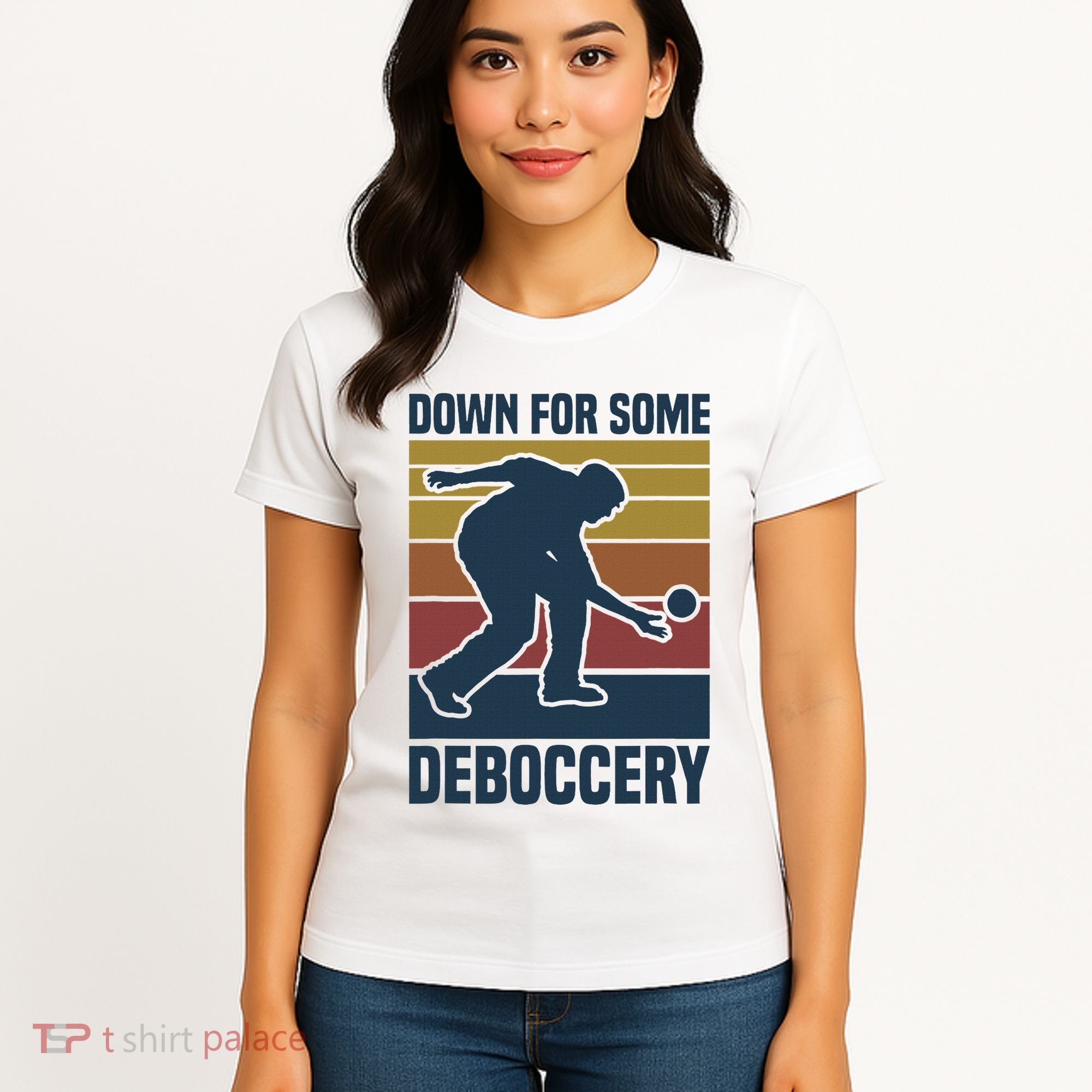 Down For Some Deboccery Bocce Ball Player Bocce Ball Women's T-Shirt