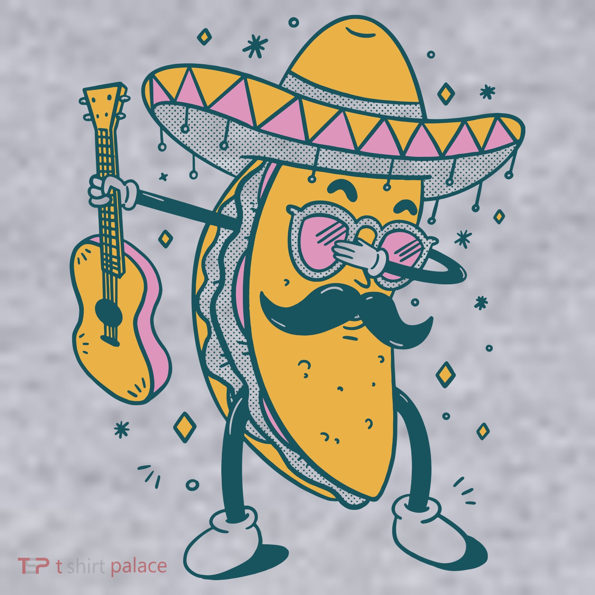 Dabbing Fiesta Taco Women's Sweatshirt