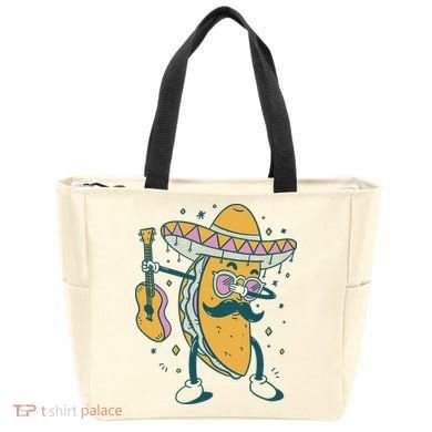 Dabbing Fiesta Taco Tote Bag