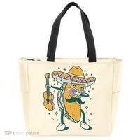 Dabbing Fiesta Taco Tote Bag thumb 0