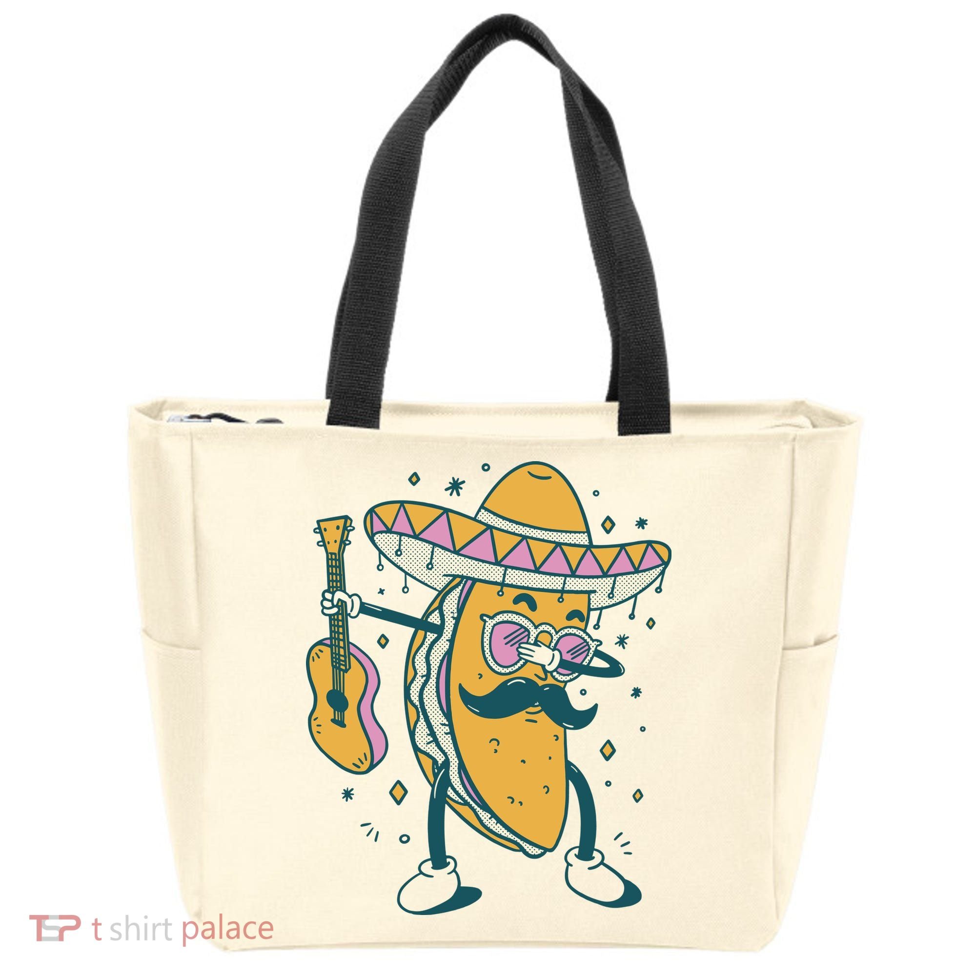 Dabbing Fiesta Taco Tote Bag