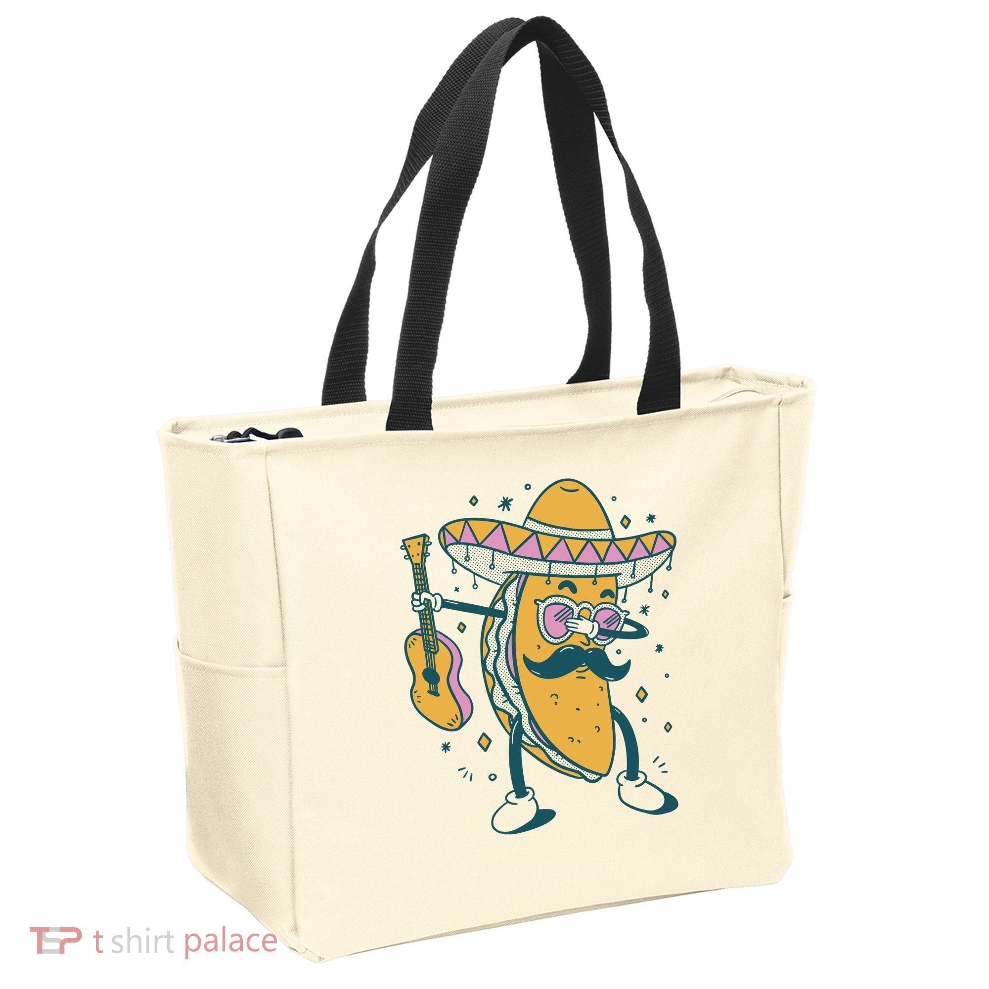 Dabbing Fiesta Taco Tote Bag