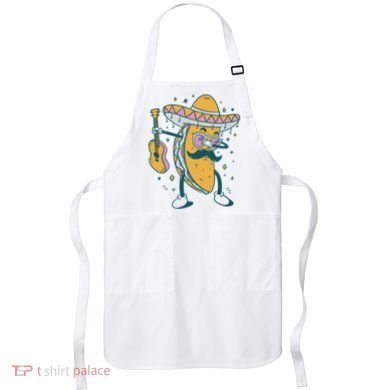 Dabbing Fiesta Taco Apron