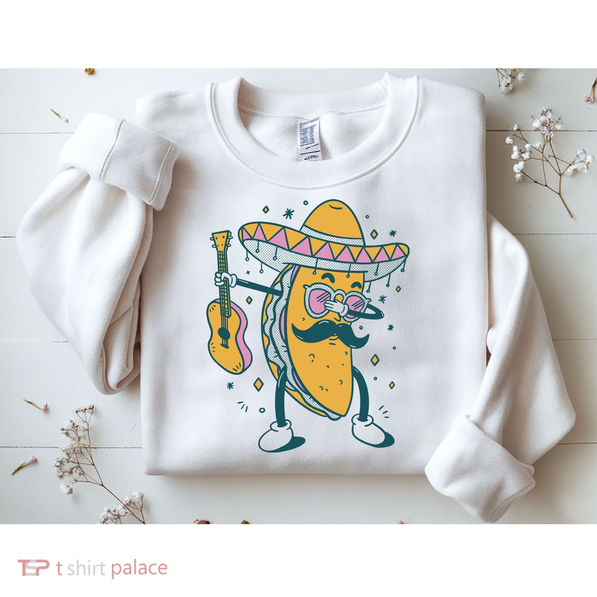 Dabbing Fiesta Taco Sweatshirt