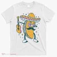 Dabbing Fiesta Taco T-Shirt thumb 0