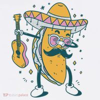 Dabbing Fiesta Taco Button thumb 1