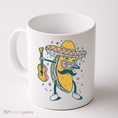 Dabbing Fiesta Taco Coffee Mug
