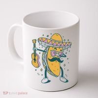 Dabbing Fiesta Taco Coffee Mug thumb 0
