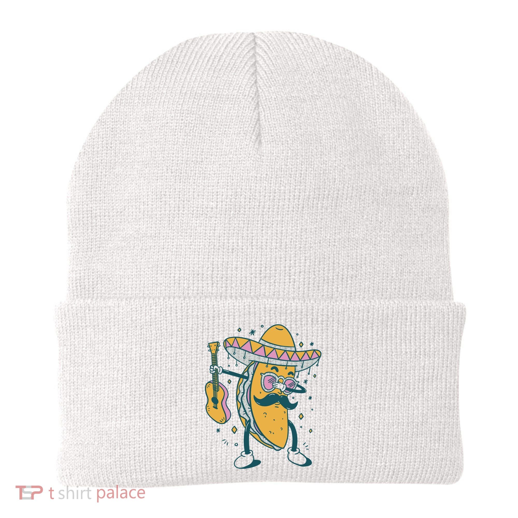 Dabbing Fiesta Taco Beanie
