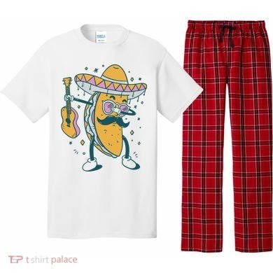 Dabbing Fiesta Taco Pajama Set