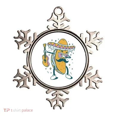Dabbing Fiesta Taco Ornament