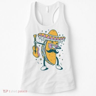 Dabbing Fiesta Taco Women's Tank Top