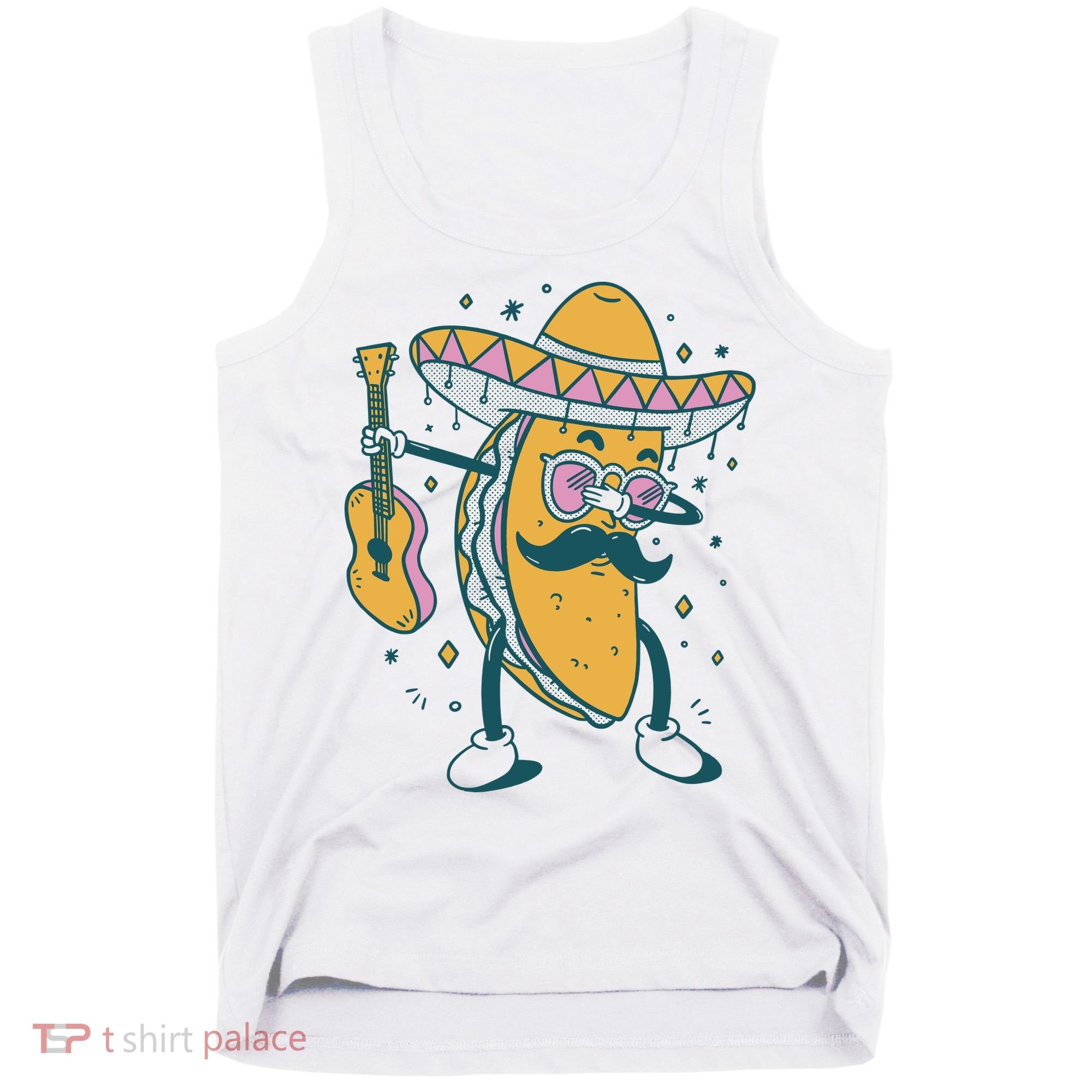 Dabbing Fiesta Taco Tank Top