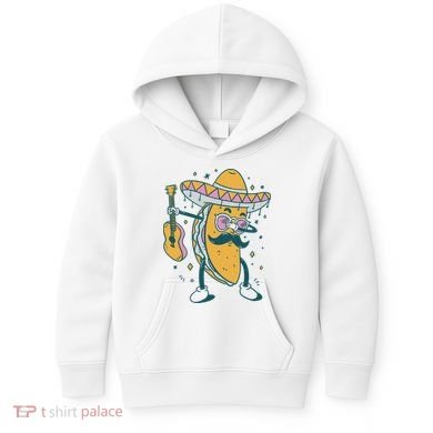 Dabbing Fiesta Taco Kids Hoodie