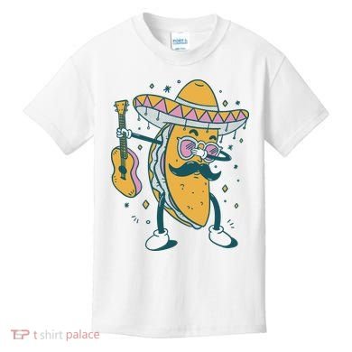 Dabbing Fiesta Taco Kids T-Shirt