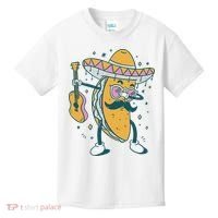 Dabbing Fiesta Taco Kids T-Shirt thumb 0
