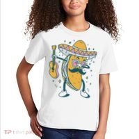 Dabbing Fiesta Taco Kids T-Shirt thumb 2