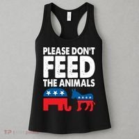 Dont Feed The Animal Libertarian Political Women's Tank Top thumb 3