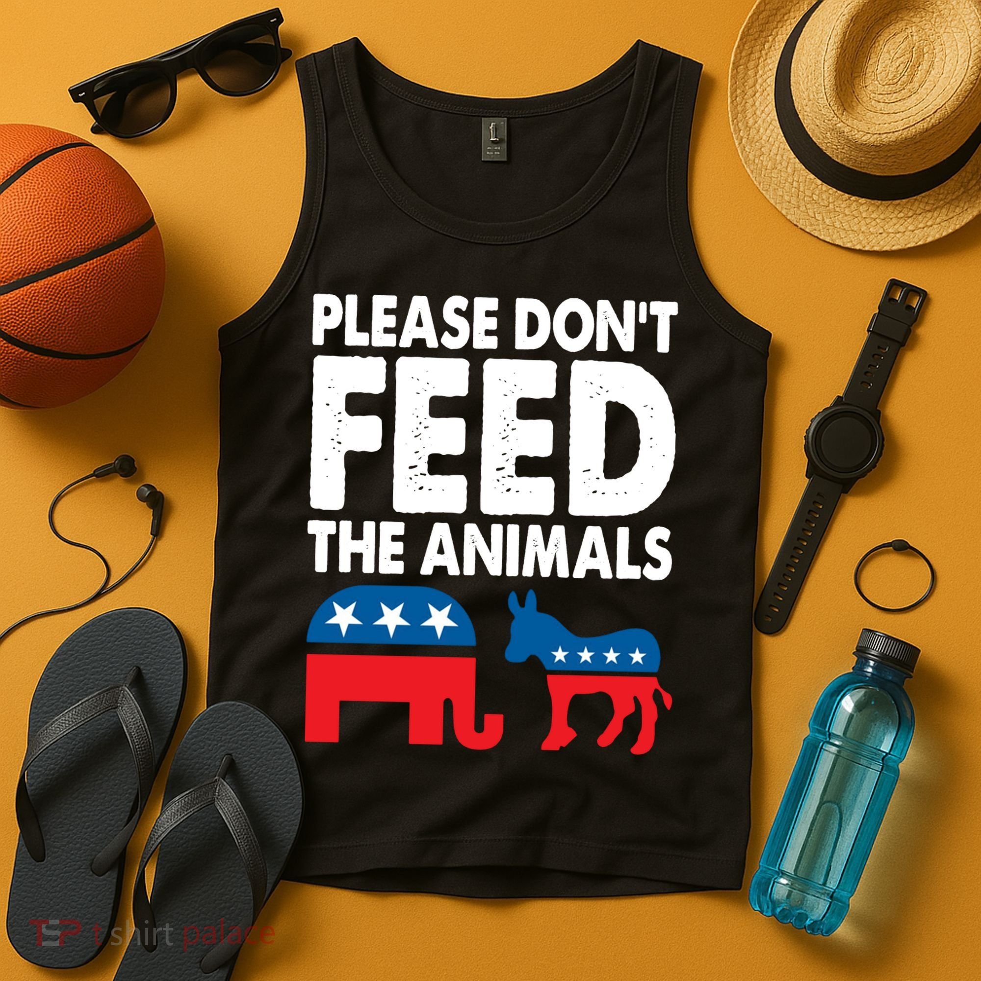 Dont Feed The Animal Libertarian Political Tank Top
