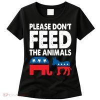 Dont Feed The Animal Libertarian Political Women's T-Shirt thumb 0