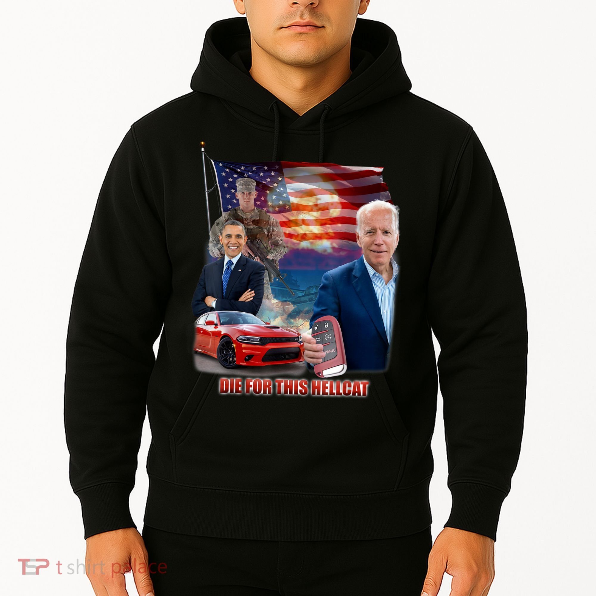 Die For This Hellcat Biden Hoodie