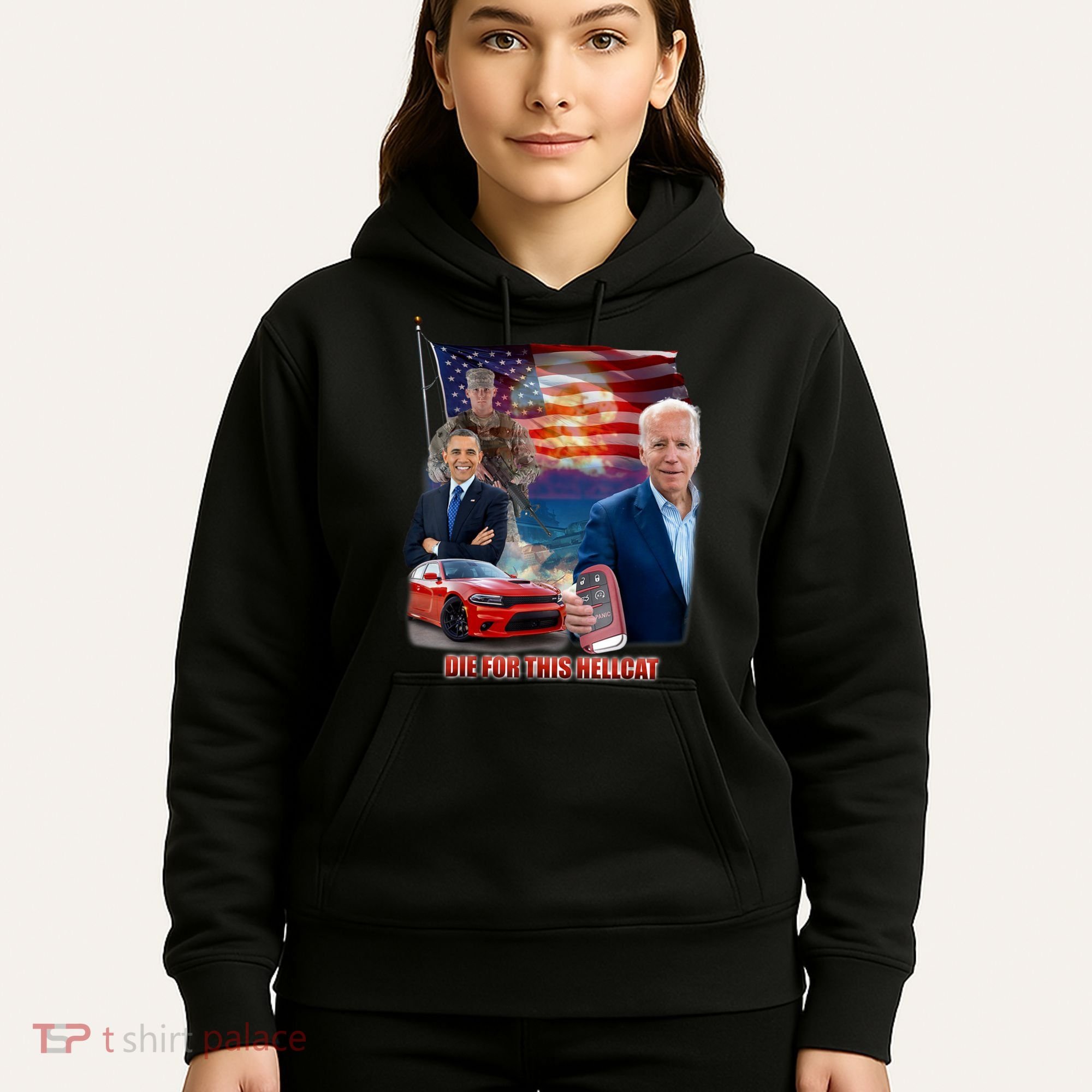 Die For This Hellcat Biden Hoodie