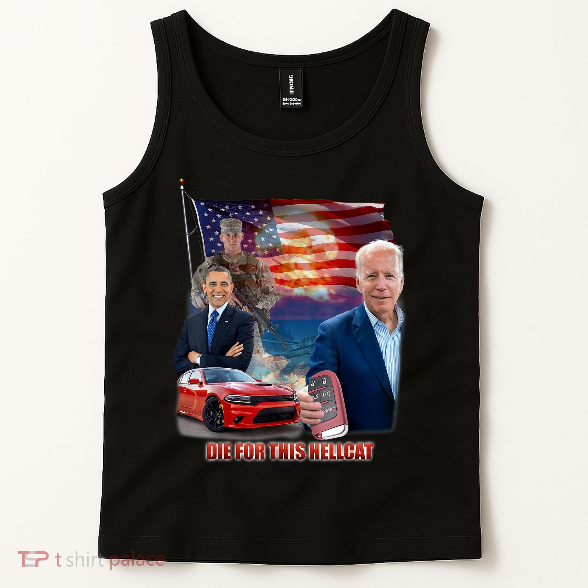 Die For This Hellcat Biden Tank Top