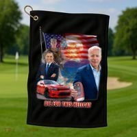 Die For This Hellcat Biden Golf Towel thumb 1