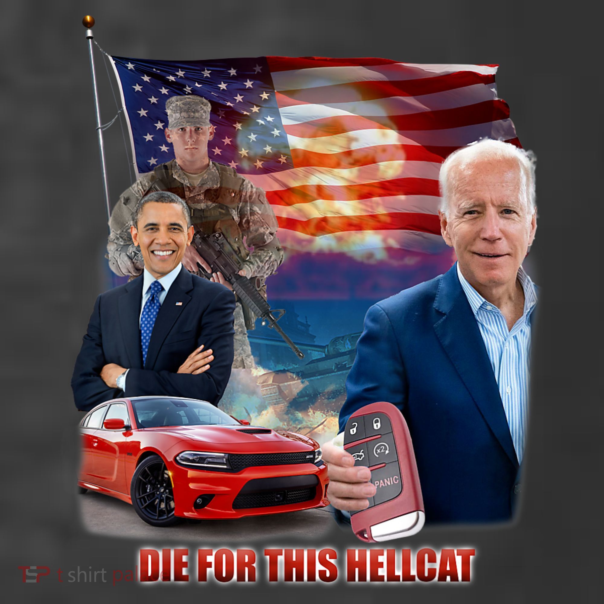 Die For This Hellcat Biden Women's Hoodie