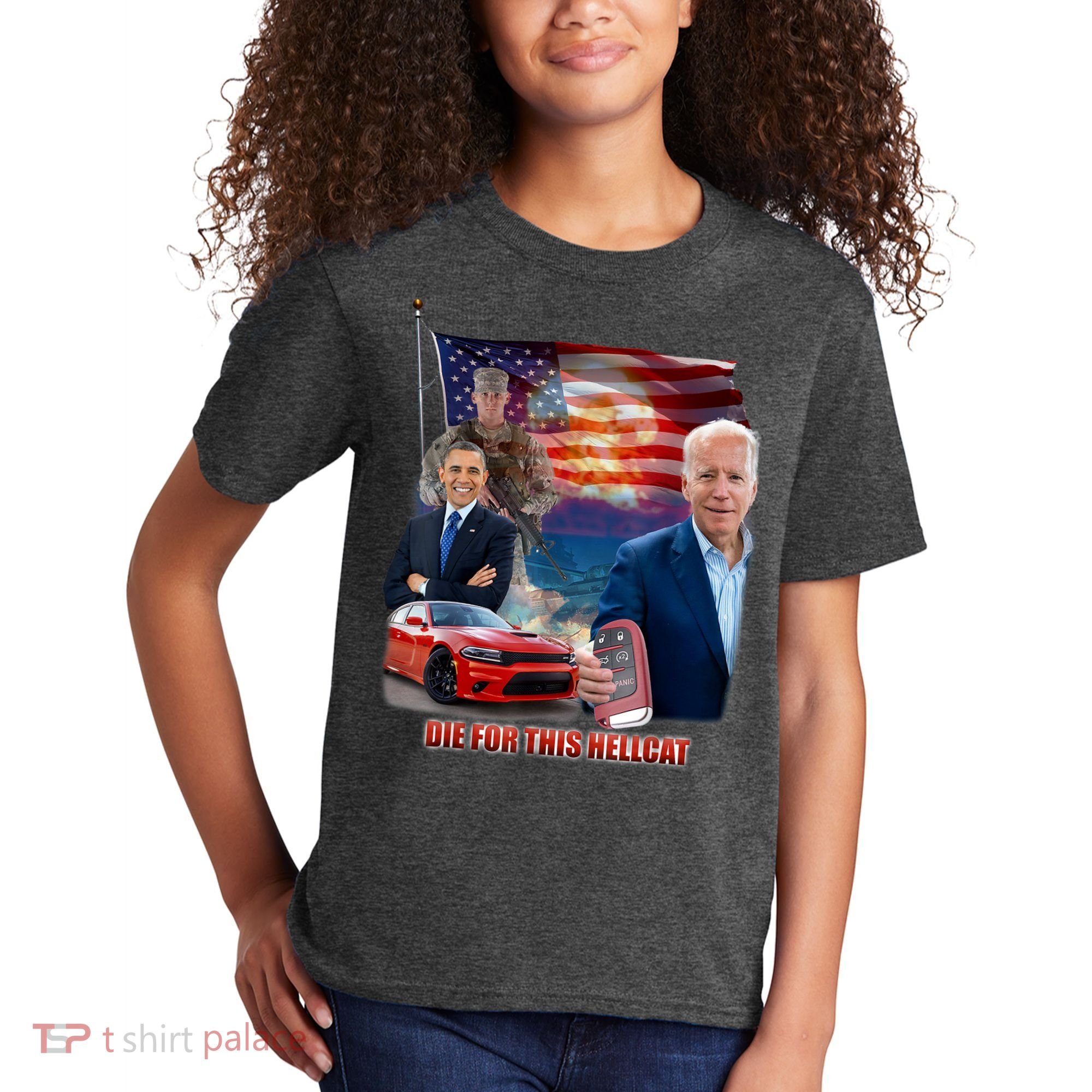 Die For This Hellcat Biden Kids T-Shirt