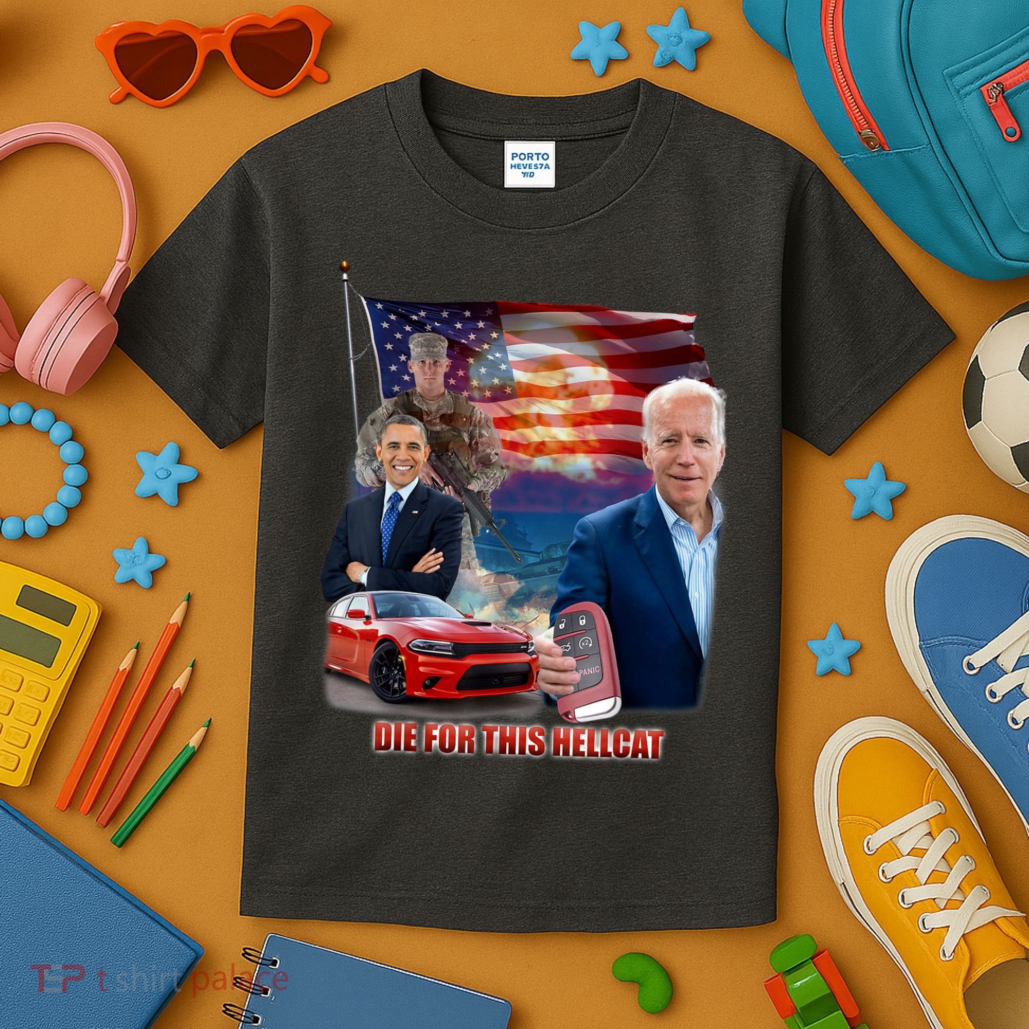 Die For This Hellcat Biden Kids T-Shirt