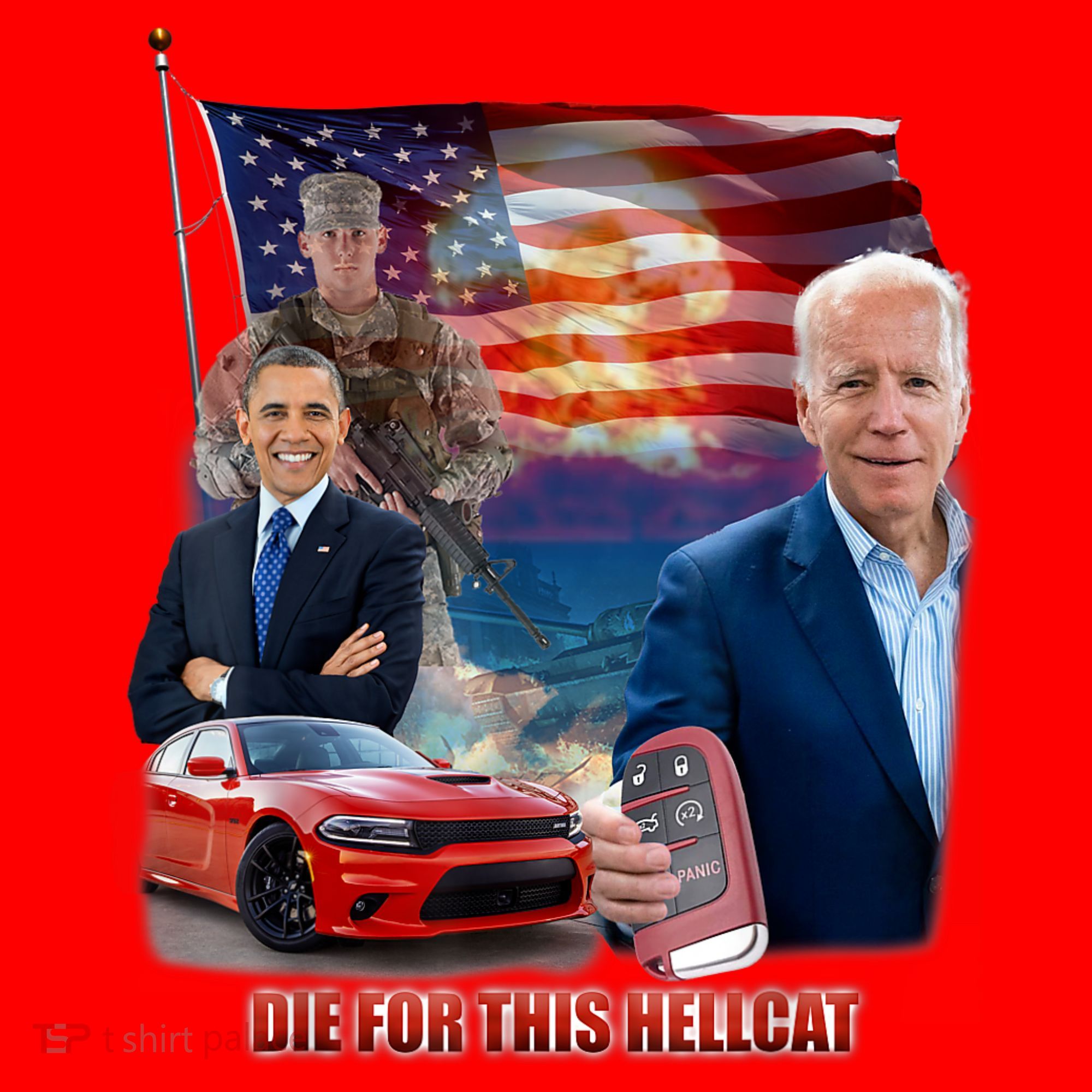Die For This Hellcat Biden Santa Hat